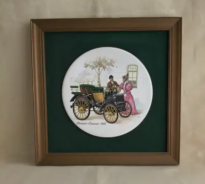 Cuadros Decorativos Vintage Con Azulejos de Autos - miniatura 3