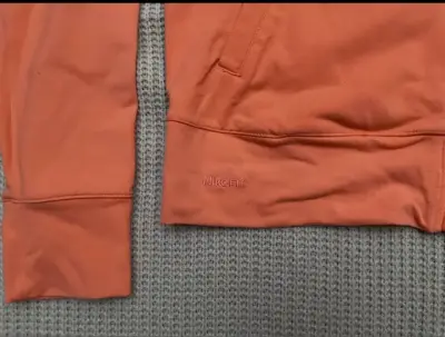 Chaqueta deportiva Nike Fit naranja para mujer - miniatura 2