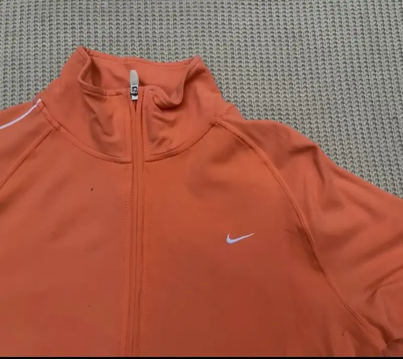 Chaqueta deportiva Nike Fit naranja para mujer - 3