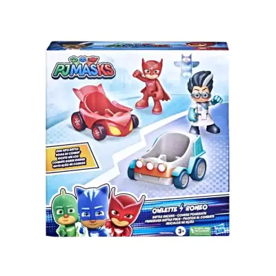 Set de Figuras PJ Masks Owlette y Romeo - miniatura 1