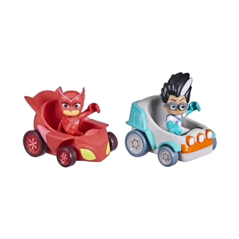 Set de Figuras PJ Masks Owlette y Romeo - 2