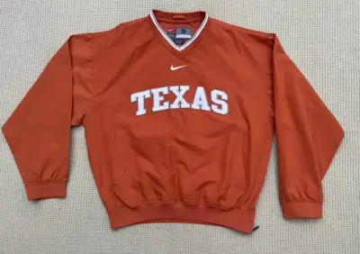 Polerón Nike Texas naranja talla S - miniatura 1