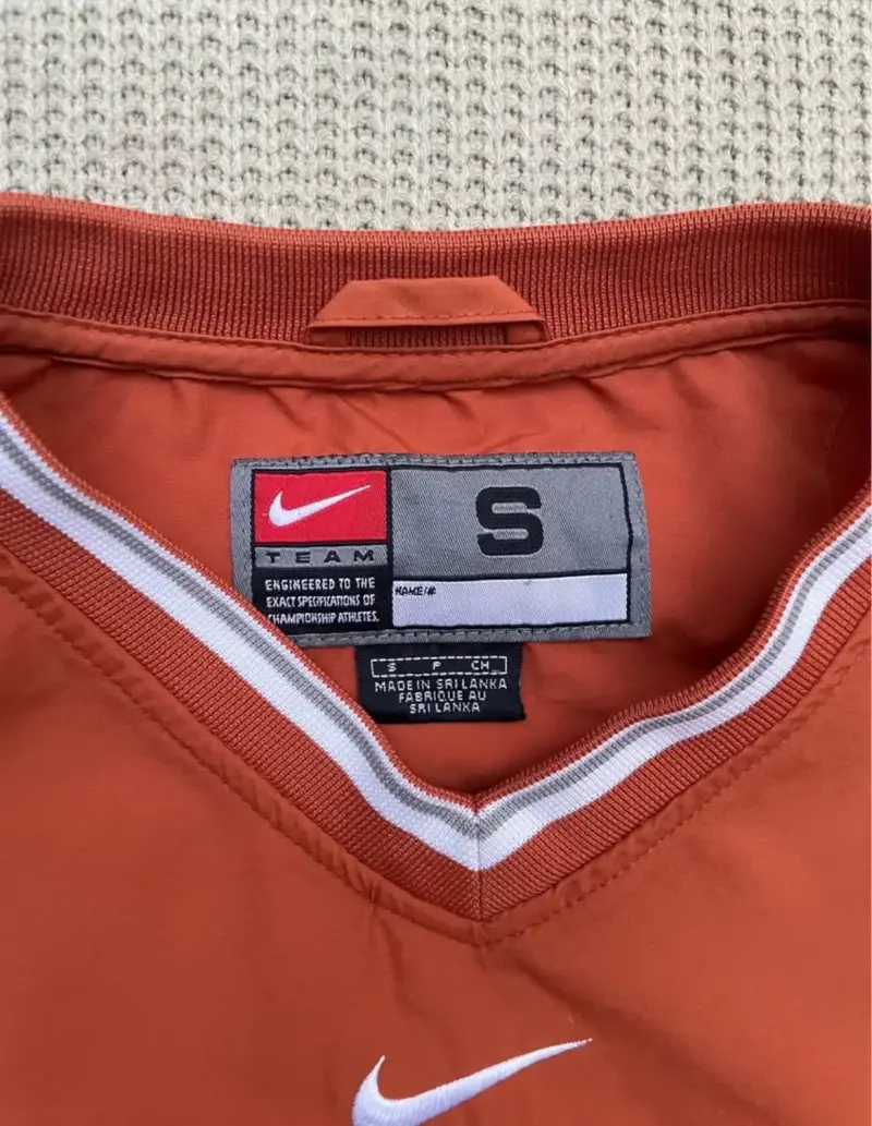 Polerón Nike Texas naranja talla S - 6