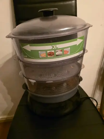 Vaporera eléctrica XL Philips para cocina saludable - miniatura 1