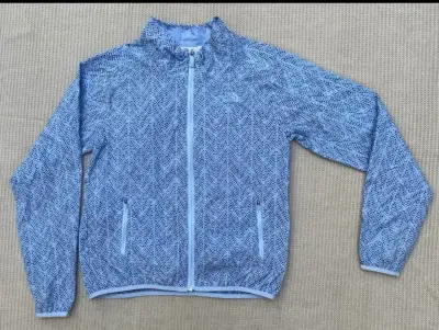 Chaqueta deportiva azul The North Face para mujer - miniatura 1