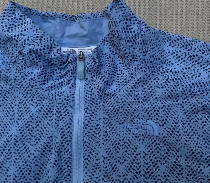 Chaqueta deportiva azul The North Face para mujer - 3