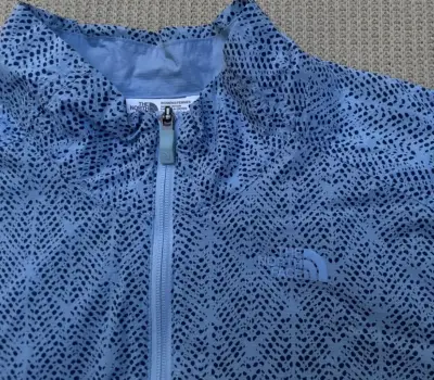 Chaqueta deportiva azul The North Face para mujer - miniatura 3