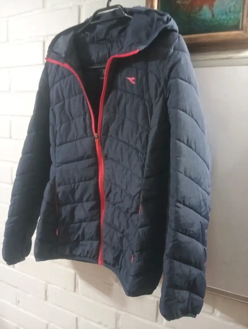 Chaqueta acolchada azul talla M - 3