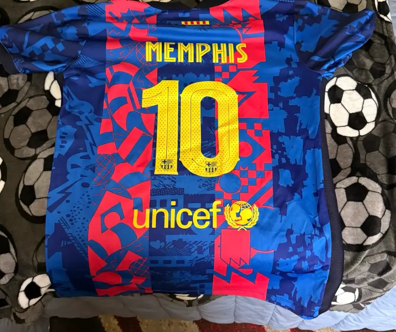 Camiseta FC Barcelona Memphis 10 edición especial - 2