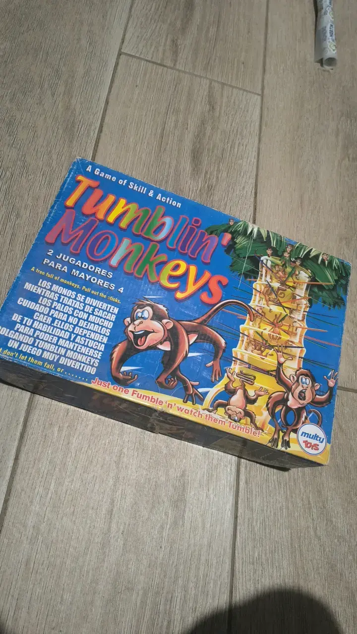 Juego de mesa Tumblin' Monkeys para niños