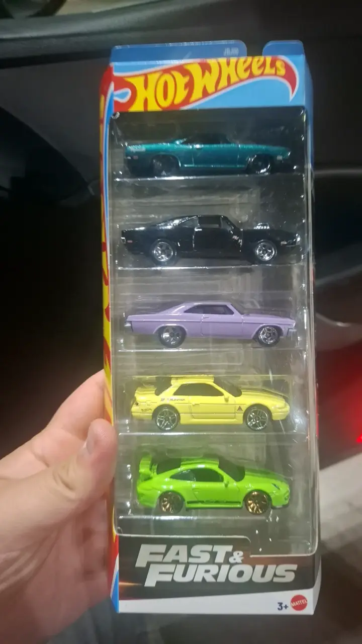 Set de autos Hot Wheels Fast & Furious