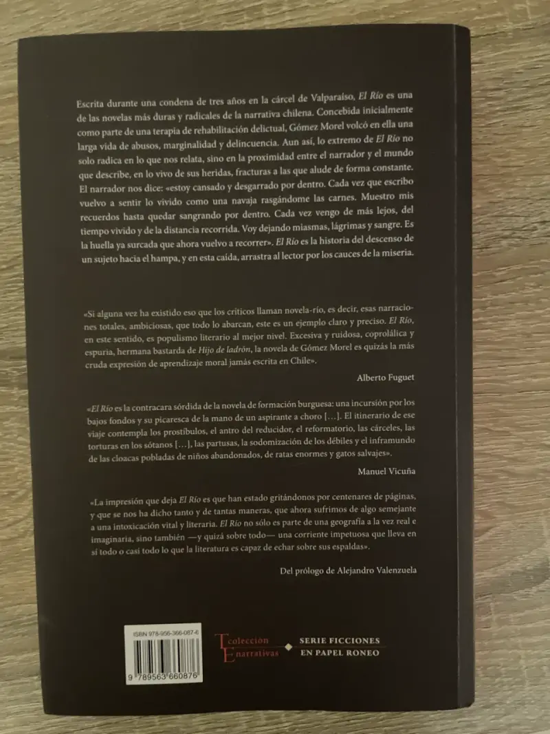Libro 'El Río' de Alfredo Gómez Morel - 2