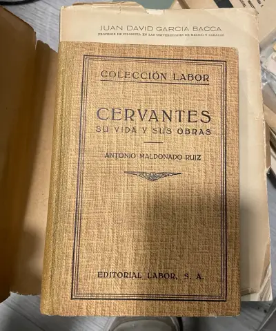 Libro 'Cervantes: Su Vida y Sus Obras' de Antonio Maldonado Ruiz - miniatura 1