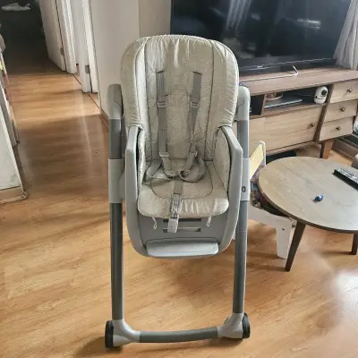 Silla de comer para bebé Joie gris ajustable - miniatura 1