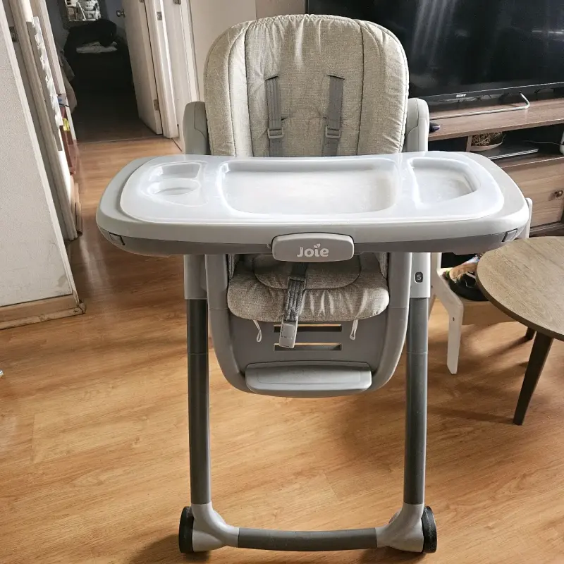 Silla de comer para bebé Joie gris ajustable - 2