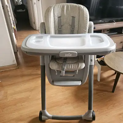 Silla de comer para bebé Joie gris ajustable - miniatura 2