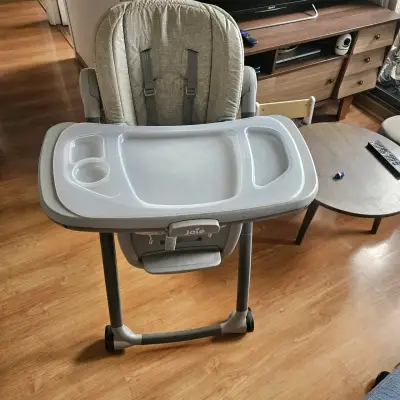 Silla de comer para bebé Joie gris ajustable - miniatura 3