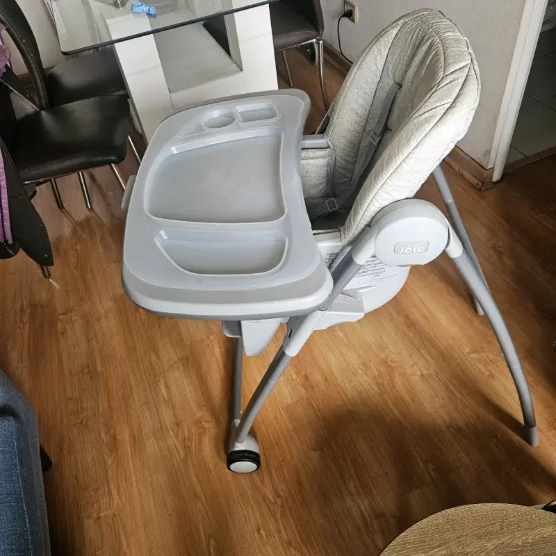 Silla de comer para bebé Joie gris ajustable - 5