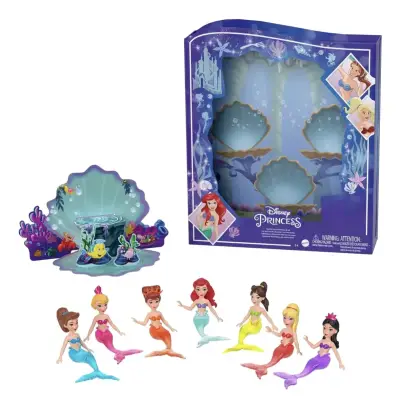 Set de figuras Disney Princesas Ariel y Hermanas - miniatura 4