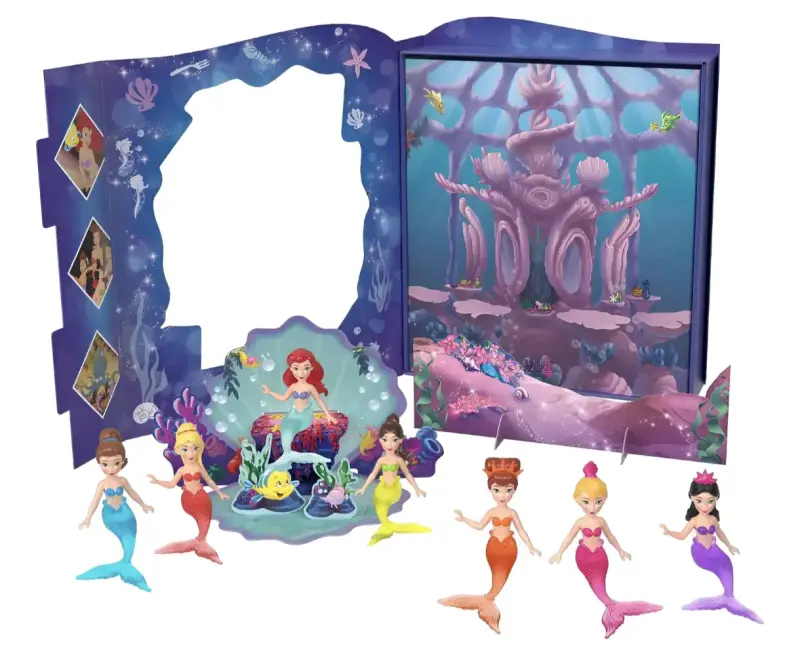 Set de figuras Disney Princesas Ariel y Hermanas - 5