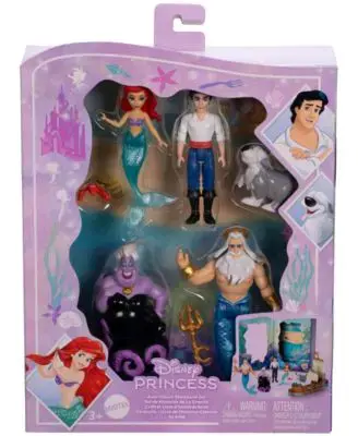 Set de figuras Disney Princesa Ariel y amigos - 1