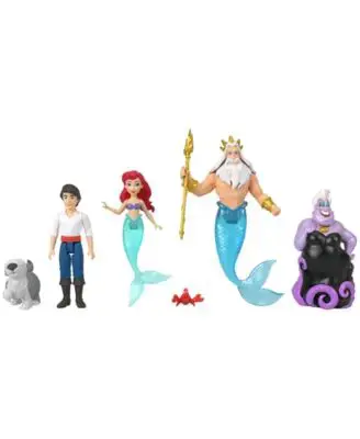 Set de figuras Disney Princesa Ariel y amigos - 2