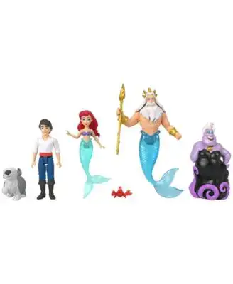 Set de figuras Disney Princesa Ariel y amigos - miniatura 2