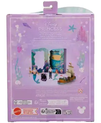 Set de figuras Disney Princesa Ariel y amigos - miniatura 3
