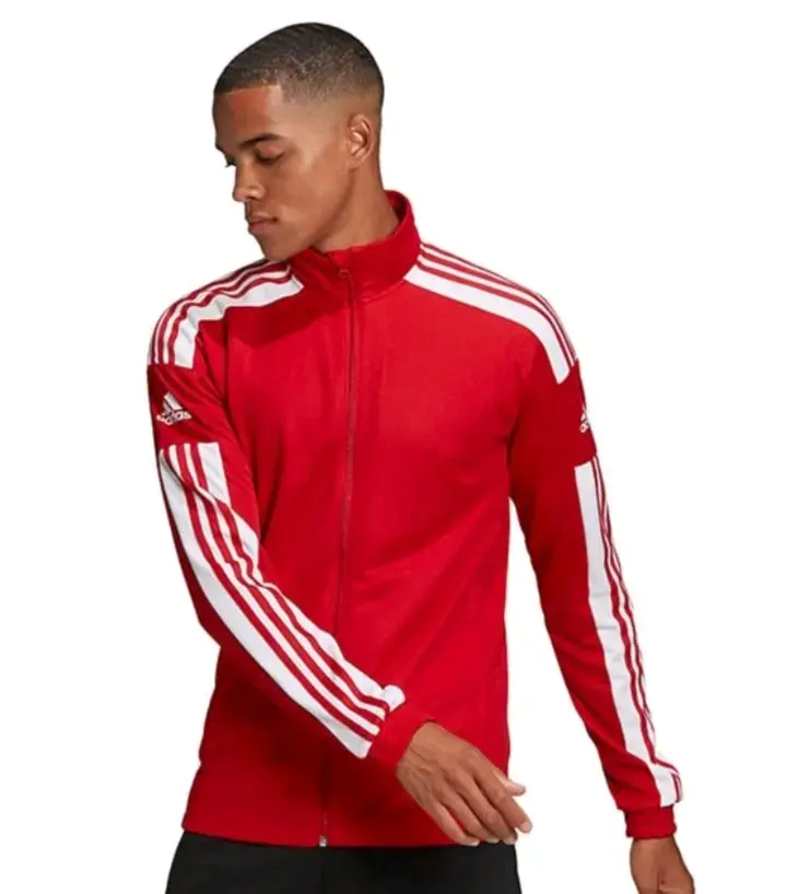Chaqueta deportiva roja Adidas AEROREADY - 1