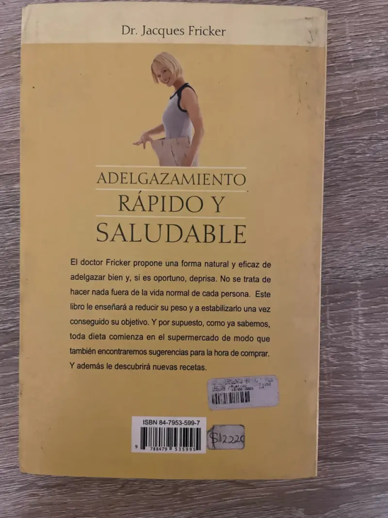 Libro Adelgazamiento Rápido y Saludable de Jacques - 2