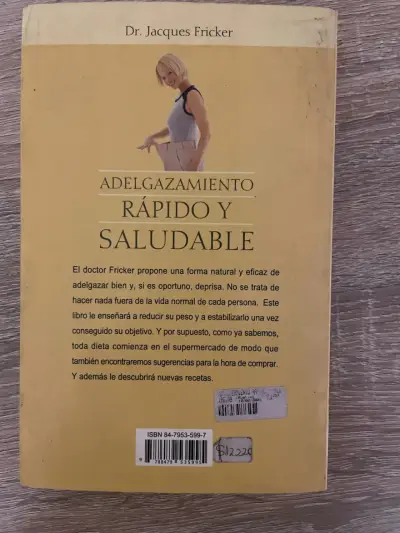 Libro Adelgazamiento Rápido y Saludable de Jacques - miniatura 2