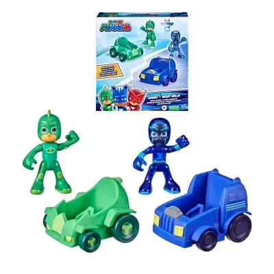 Set de figuras PJ Masks Gekko y Night Ninja - miniatura 1