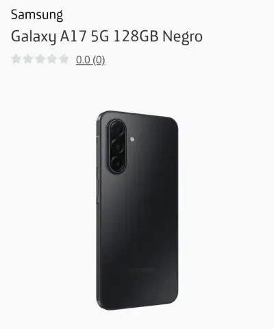 Samsung Galaxy A17 5G 128GB Negro con Funda - miniatura 1