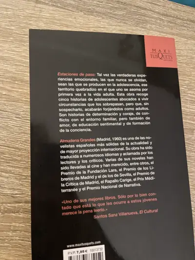 Libro 'Estaciones de paso' de Almudena Grandes - miniatura 2