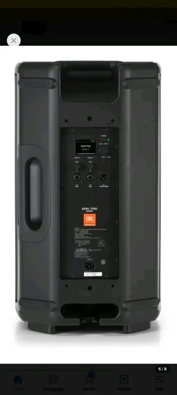 Parlante Activo JBL EON 712 Profesional - 4