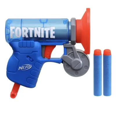 Lanzador Nerf Fortnite Micro Grappler con dardos - miniatura 1