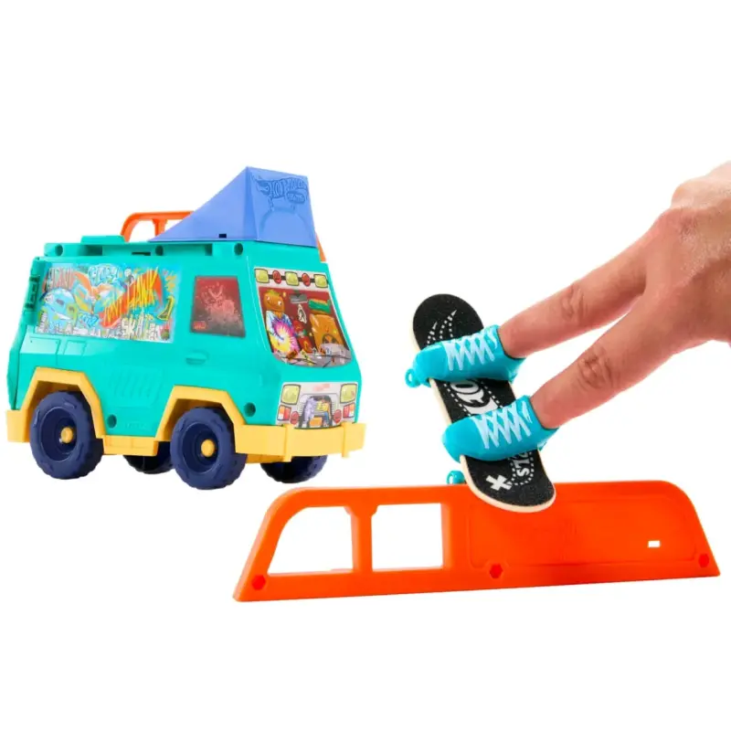 Furgoneta de Skate Hot Wheels con accesorios - 3