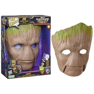 Máscara Electrónica Groot de Guardianes de la Galaxia - miniatura 1