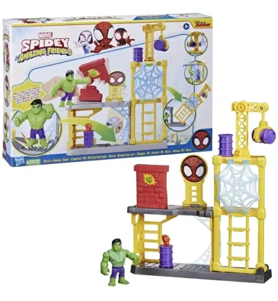 Set de juego Hulk Spidey y sus Amigos - miniatura 1