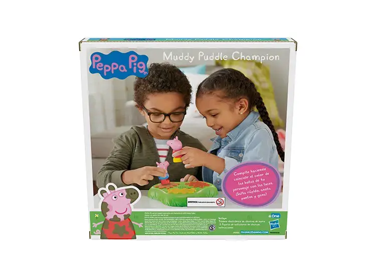 Juego Peppa Pig Muddy Puddle Champion para niños - 2