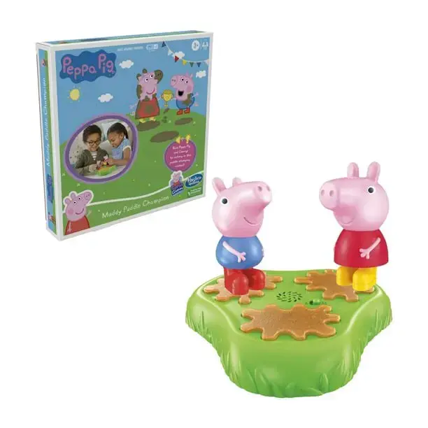 Juego Peppa Pig Muddy Puddle Champion para niños - 4