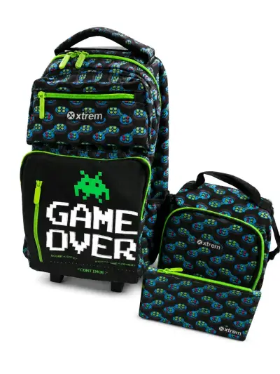 Mochilas Gamer Xtrem con Estampado de Videojuegos - miniatura 1
