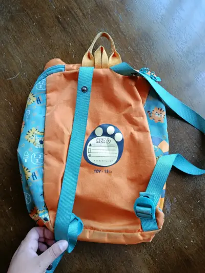 Mochila infantil impermeable diseño tigre - miniatura 2