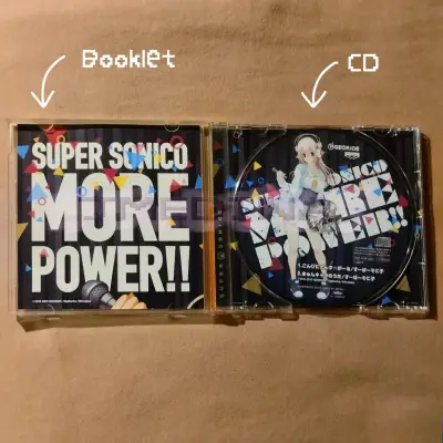 CD Promocional Super Sonico 'More Power!!' - miniatura 3