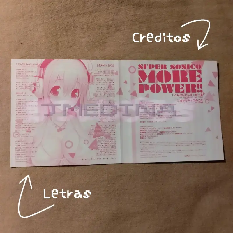 CD Promocional Super Sonico 'More Power!!' - 4