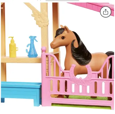 Set de Juego Barbie Cuidado de Ponys con Renee - miniatura 3