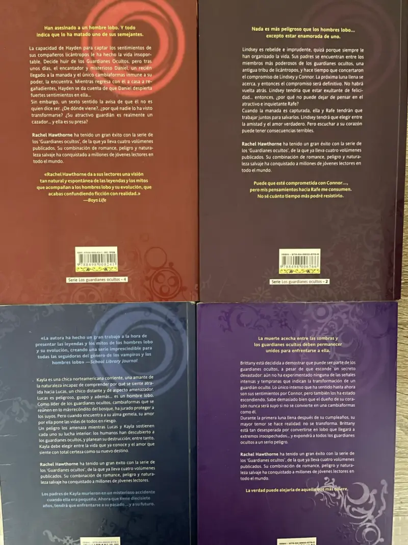 Colección de libros Los Guardianes Ocultos - 2