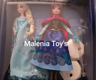 Muñecas Coleccionables Disney Frozen Anna y Elsa - miniatura 2