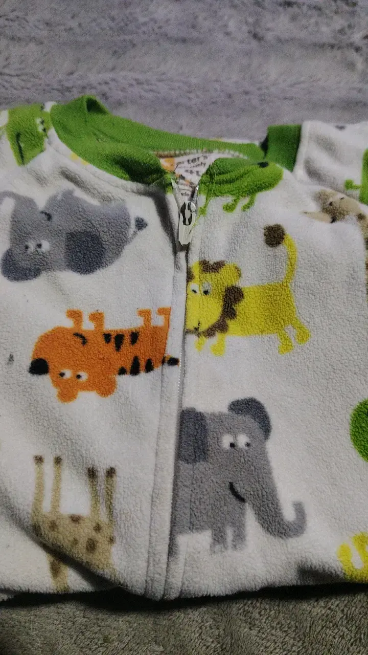 Pijama enterito para bebé con diseño de animales - 2