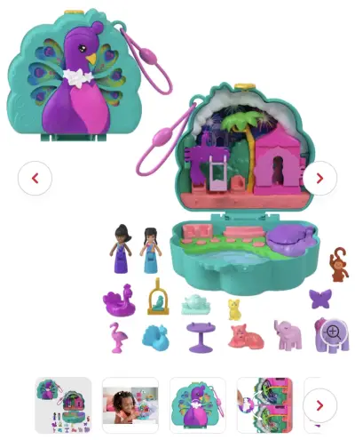 Set de juego Polly Pocket Pavo Real - miniatura 4